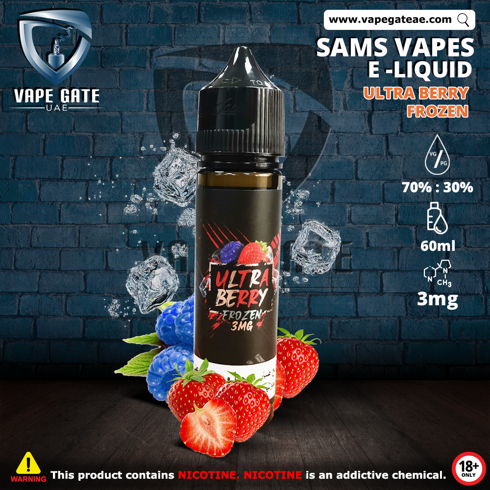 Ultra Berry Frozen E-Liquid By Sams Vape