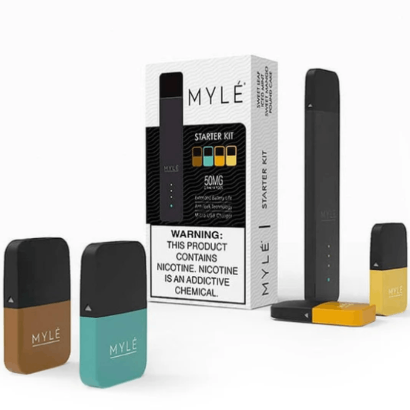 MYLE STARTER KIT V4 ( 4 PODS INCLUDED)
