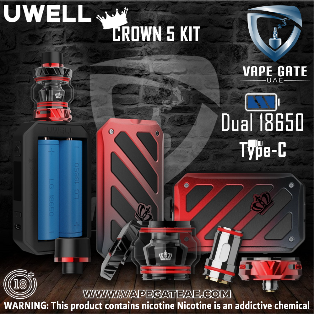 Uwell Crown 5 Box Mod Kit