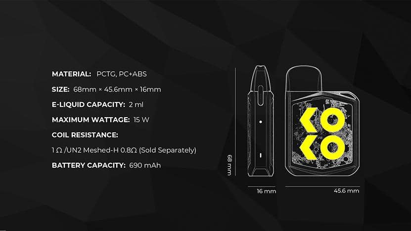 Uwell Caliburn Koko Prime Pod System