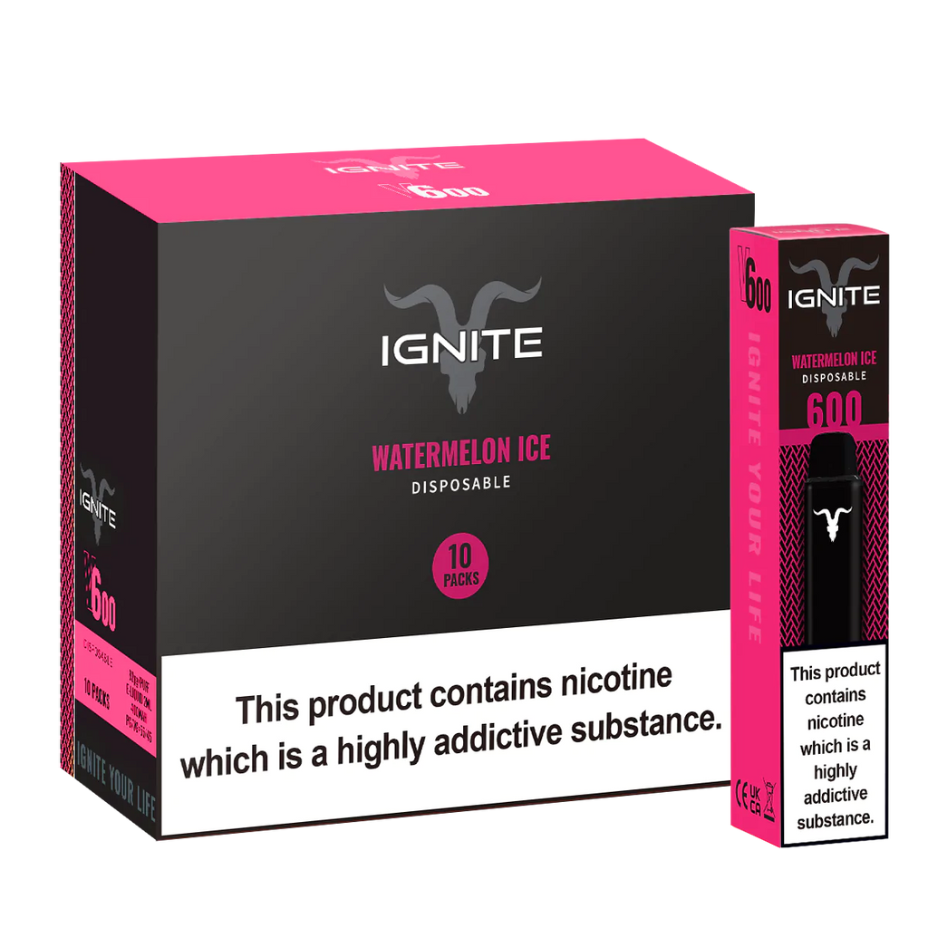 IGNITE - V600 (600 Puffs - 20 mg) Disposable Vape