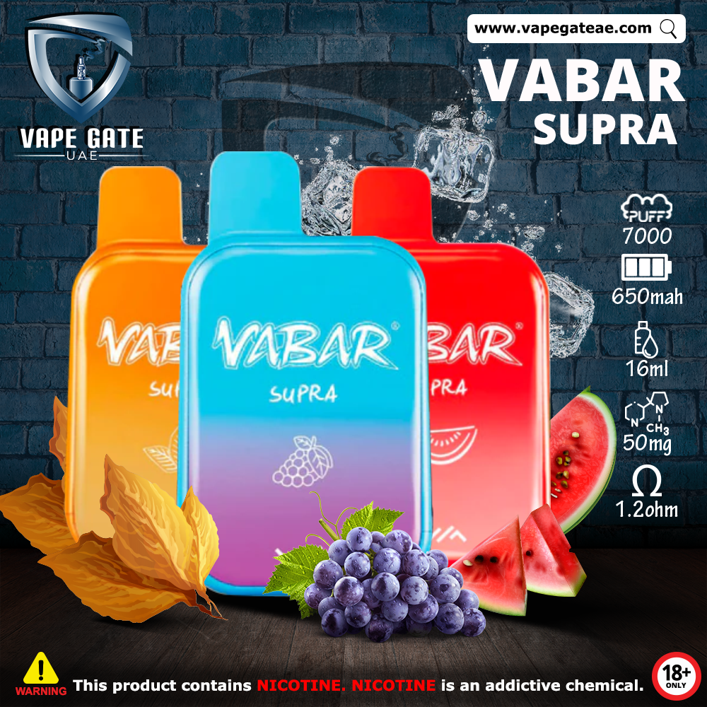 Vabar Supra Disposable Vape Device (7000 Puffs)