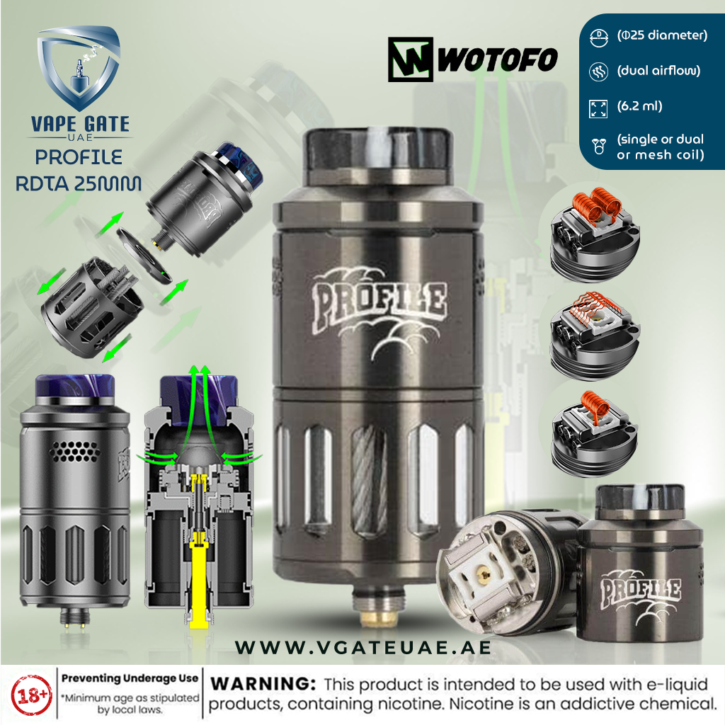Wotofo Profile RDTA 25mm