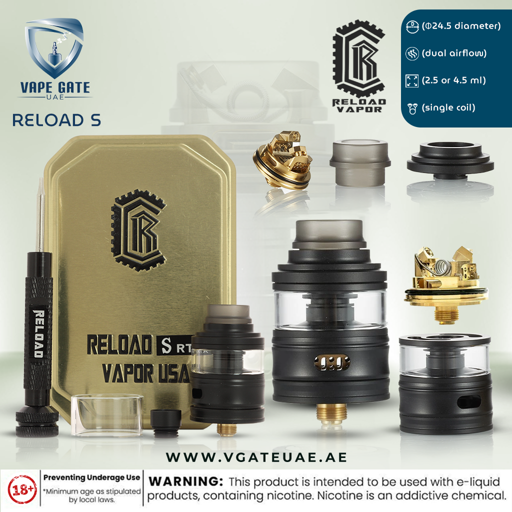 RELOAD S RTA - RELOAD VAPOR USA