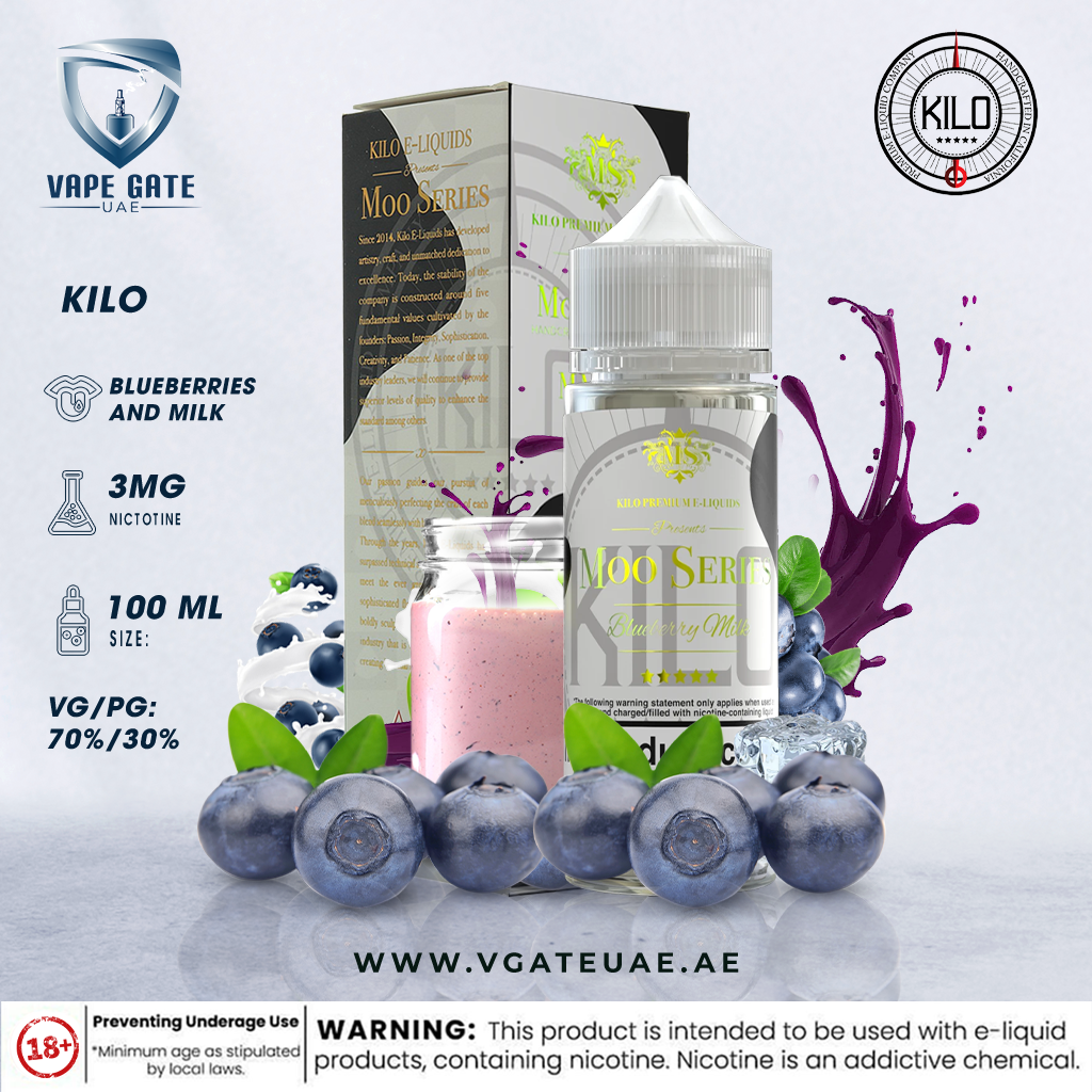 Blueberry Milk E Liquid by Kilo