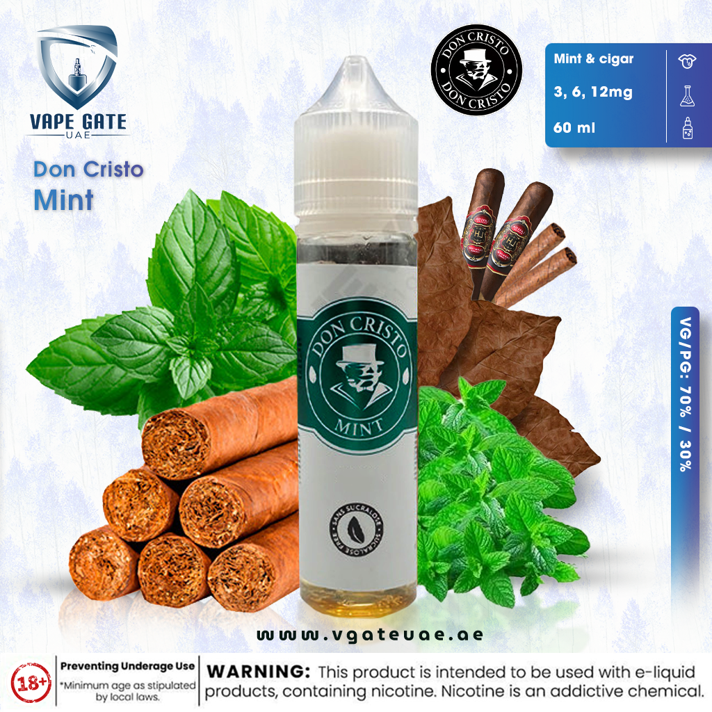 Don Cristo Mint 60ml E juice by PGVG