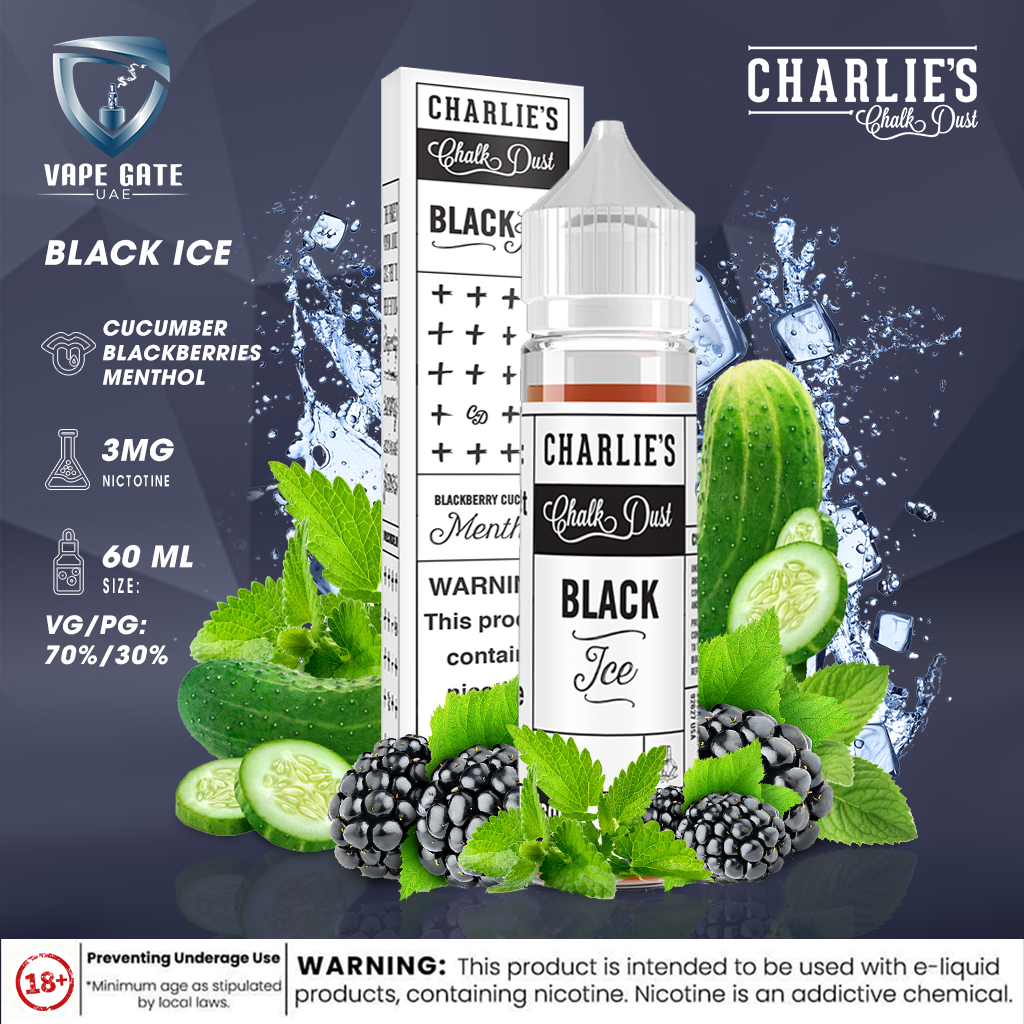 Black Ice 60ml E juice by Charlie’s Chalk Dust