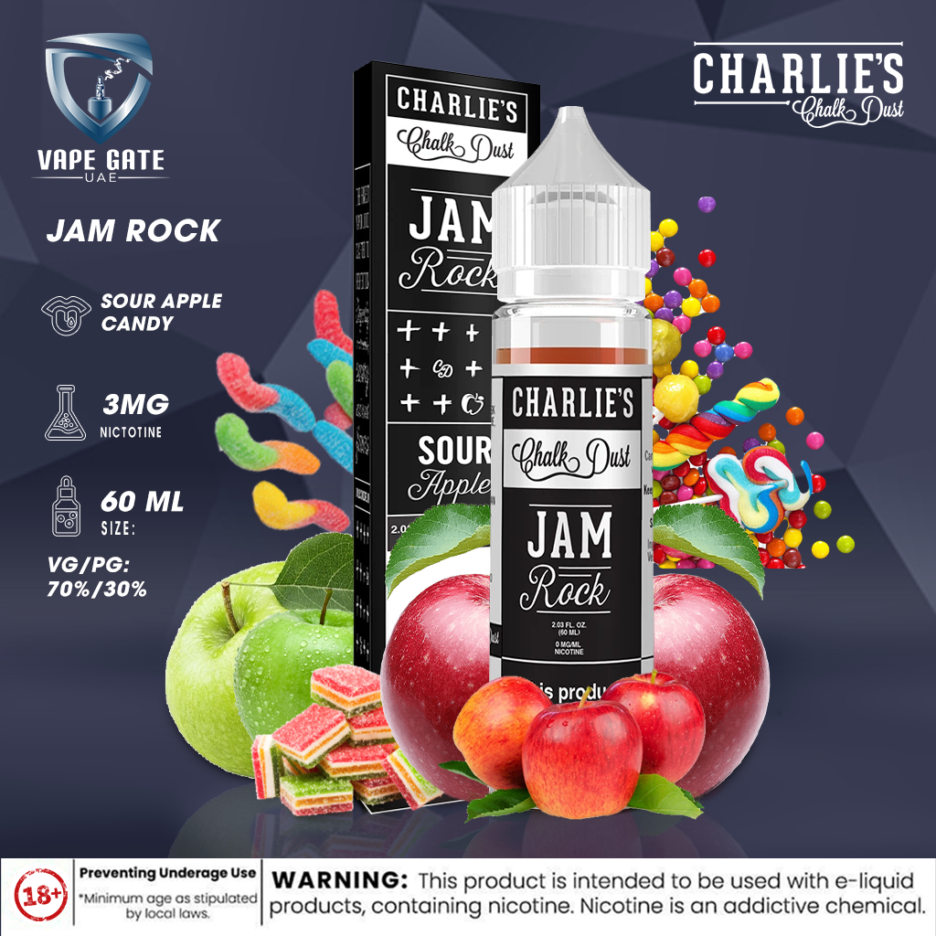 Jam Rock 60ml E juice by Charlie’s Chalk Dust