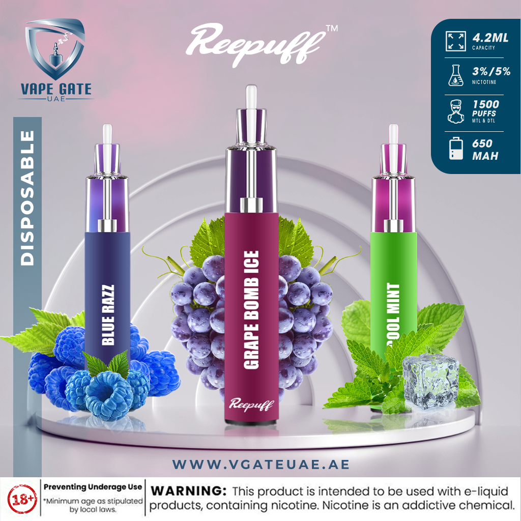 Reepuff Glow Disposable Pod Device (1500 Puffs - 30mg)
