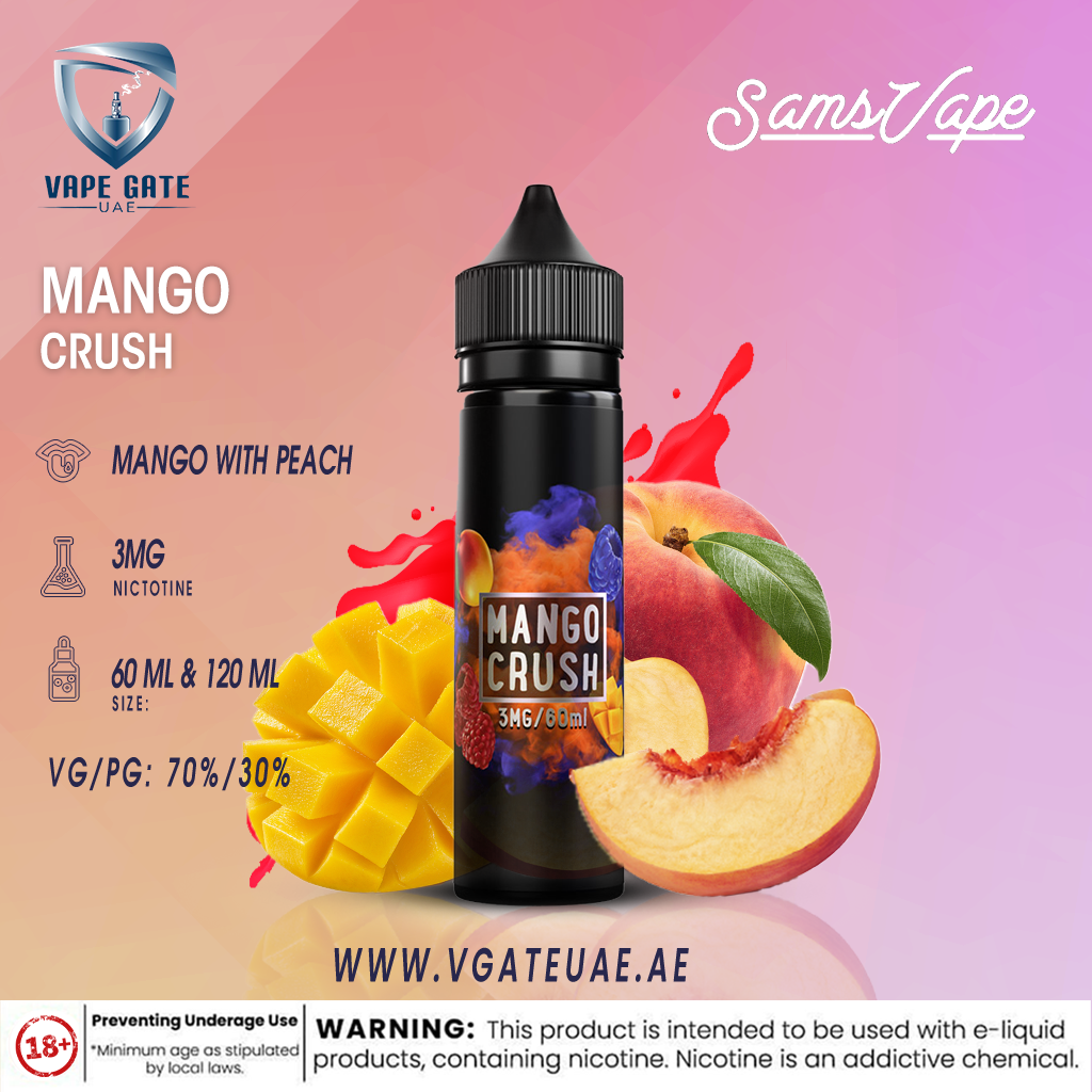 MANGO CRUSH ELIQUID 60 ML BY SAM VAPES