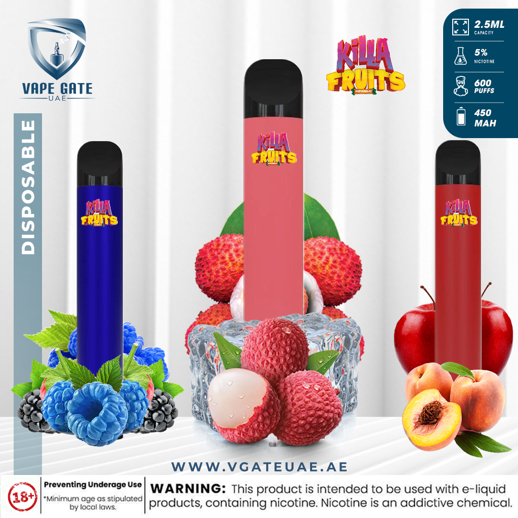 Killa Fruits Plus Disposable Device - 600 Puffs