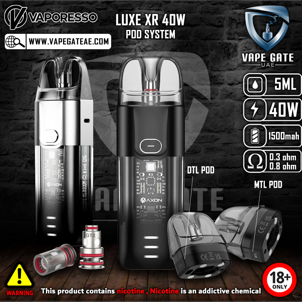 VAPORESSO LUXE XR 40W VAPE POD SYSTEM