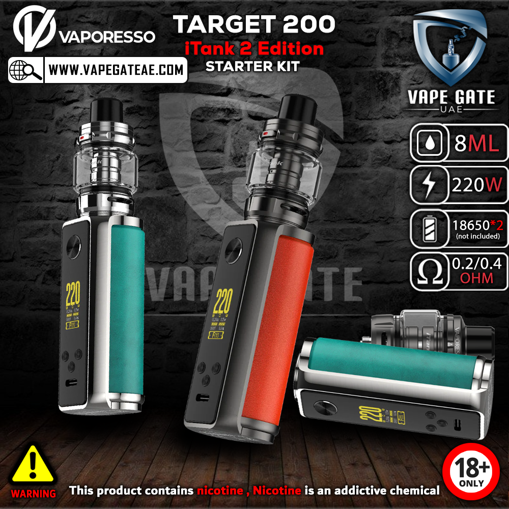 VAPORESSO TARGET 200 iTank 2 Edition STARTER KIT