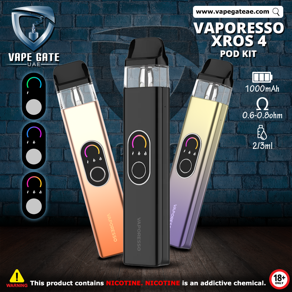 VAPORESSO XROS 4 16W 1000mAh POD SYSTEM