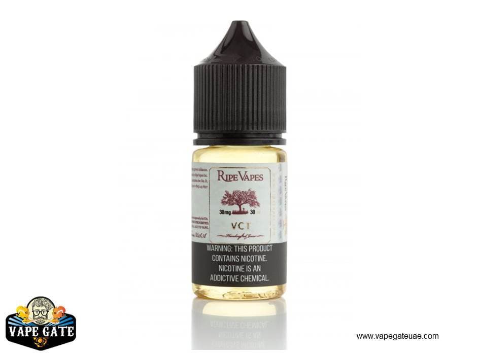 VCT (Vanilla-Custard-Tobacco) 30ml SaltNic by Ripe Vape