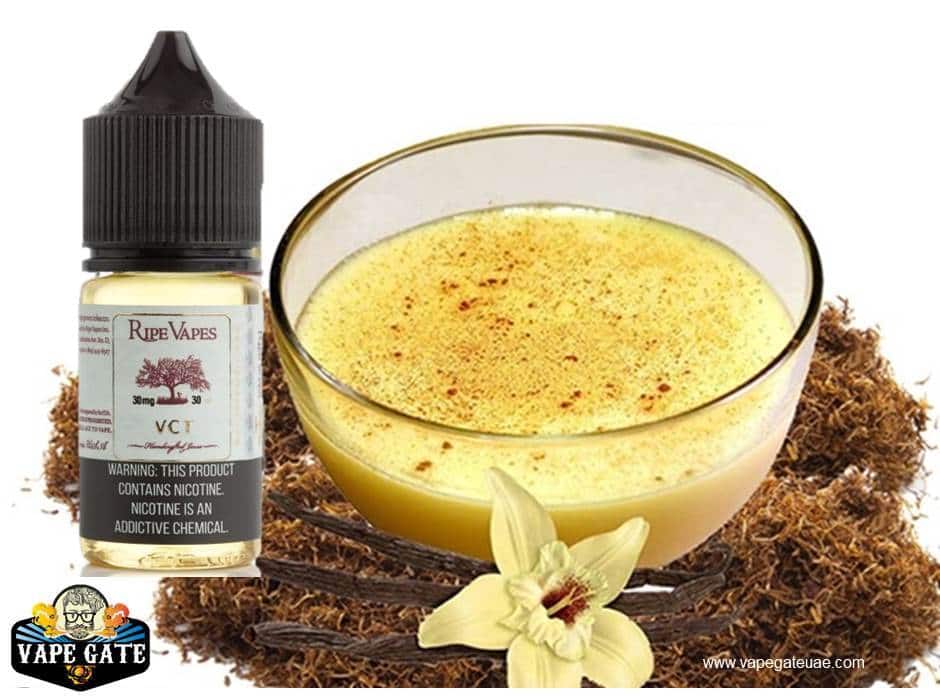 VCT (Vanilla-Custard-Tobacco) 30ml SaltNic by Ripe Vape
