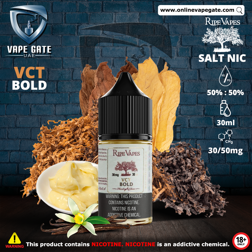 VCT Bold 30ml Saltnic by Ripe Vape