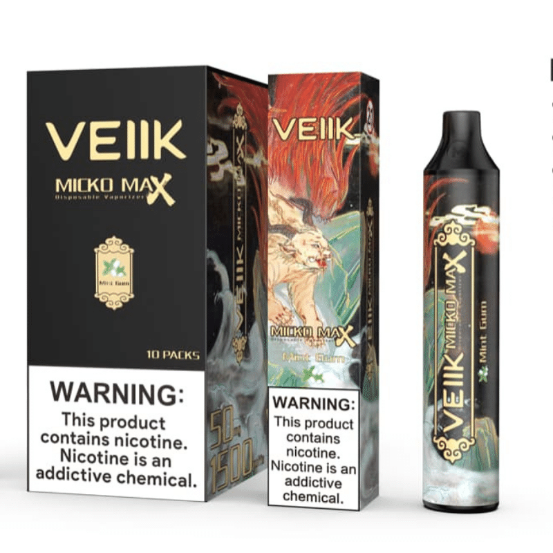 VEIIK Micko Max (BUY 2 GET 1 FREE) Disposable 1500 Puffs (50mg)