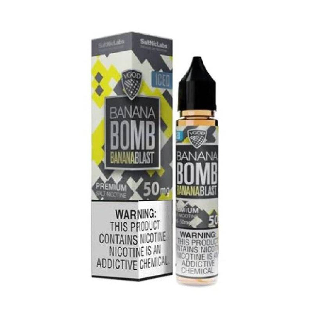 VGOD Iced Banana Bomb Salt Nic - 30ml
