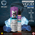 VGOD Iced Blue Razz Salt Nic - 30ml