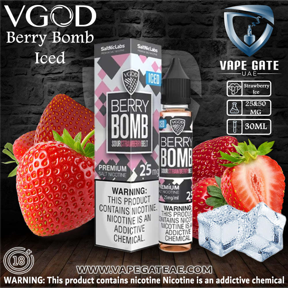 VGOD Iced Berry Bomb Salt Nic  - 30ml