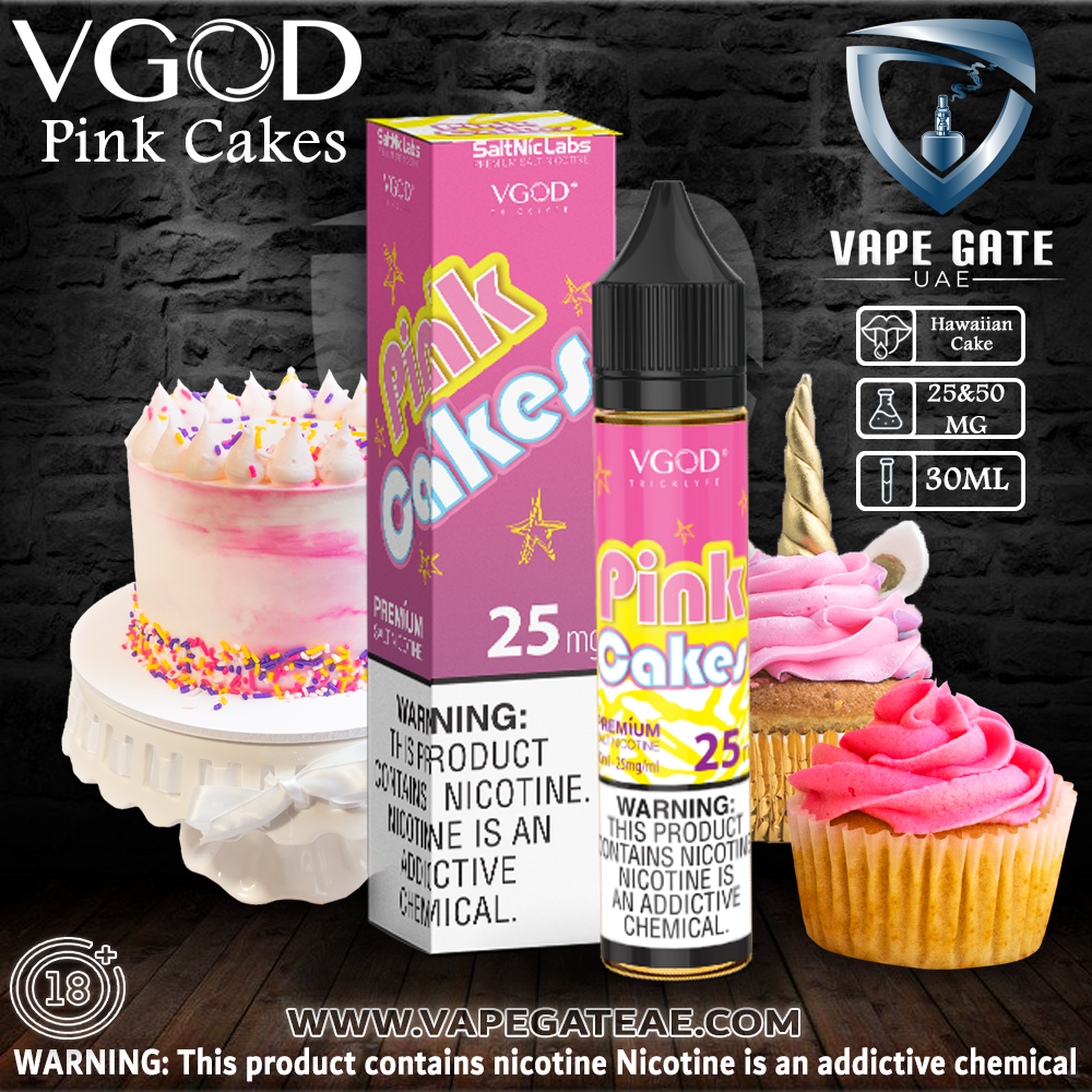 VGOD Pink Cakes Salt Nic - 30ml