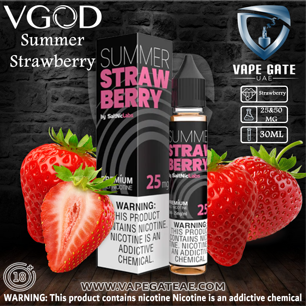 VGOD Summer Strawberry Salt Nic - 30ml