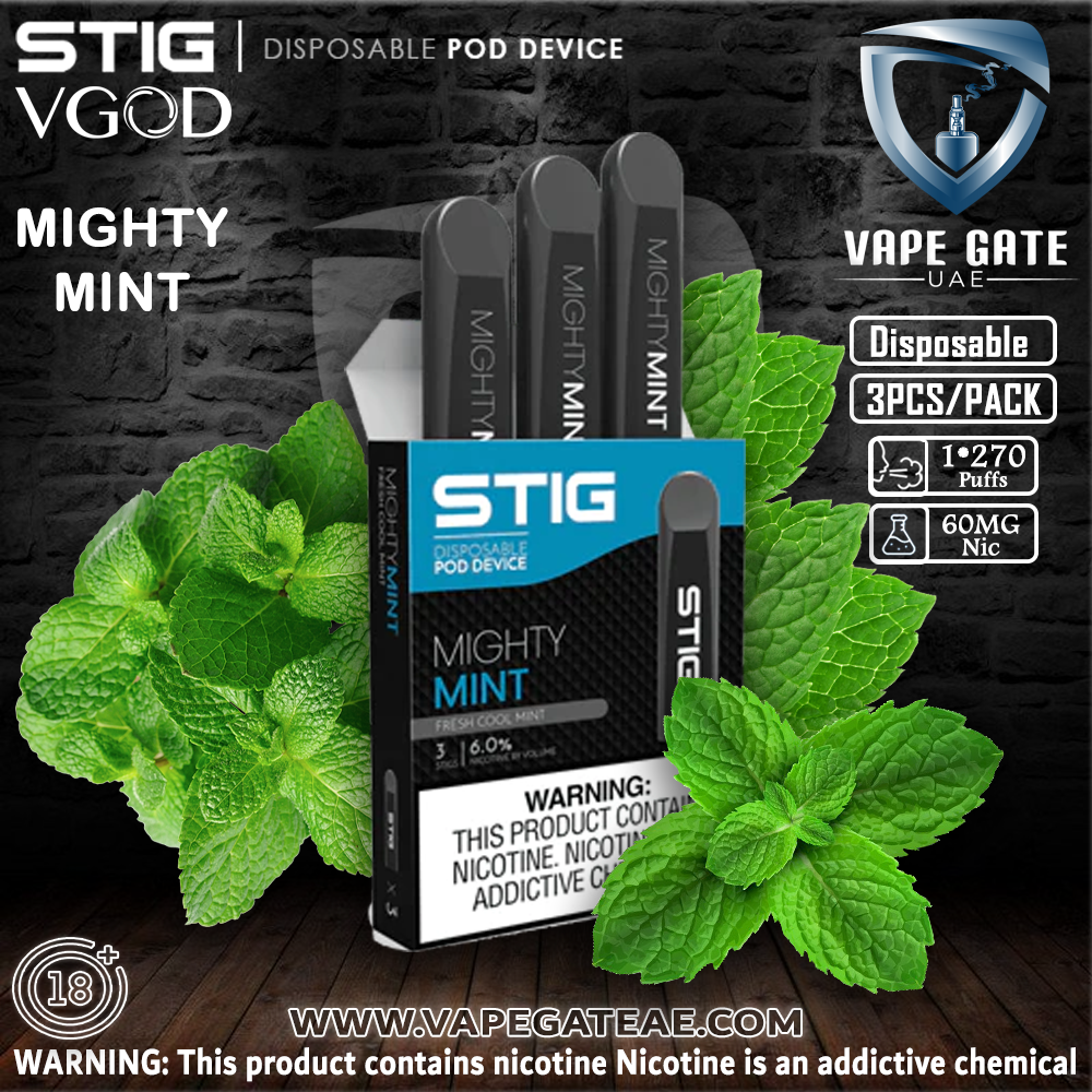 STIG Disposable Pod by VGOD ( American Version ) - MIGHTY MINT