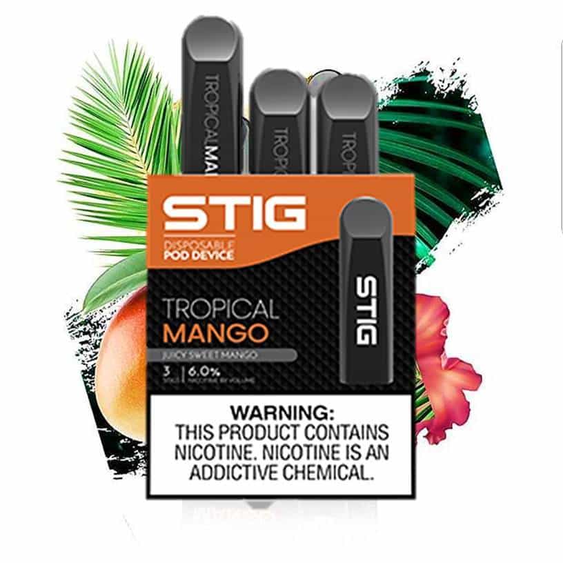 STIG Disposable Pod by VGOD ( American Version ) - TROPICAL MANGO