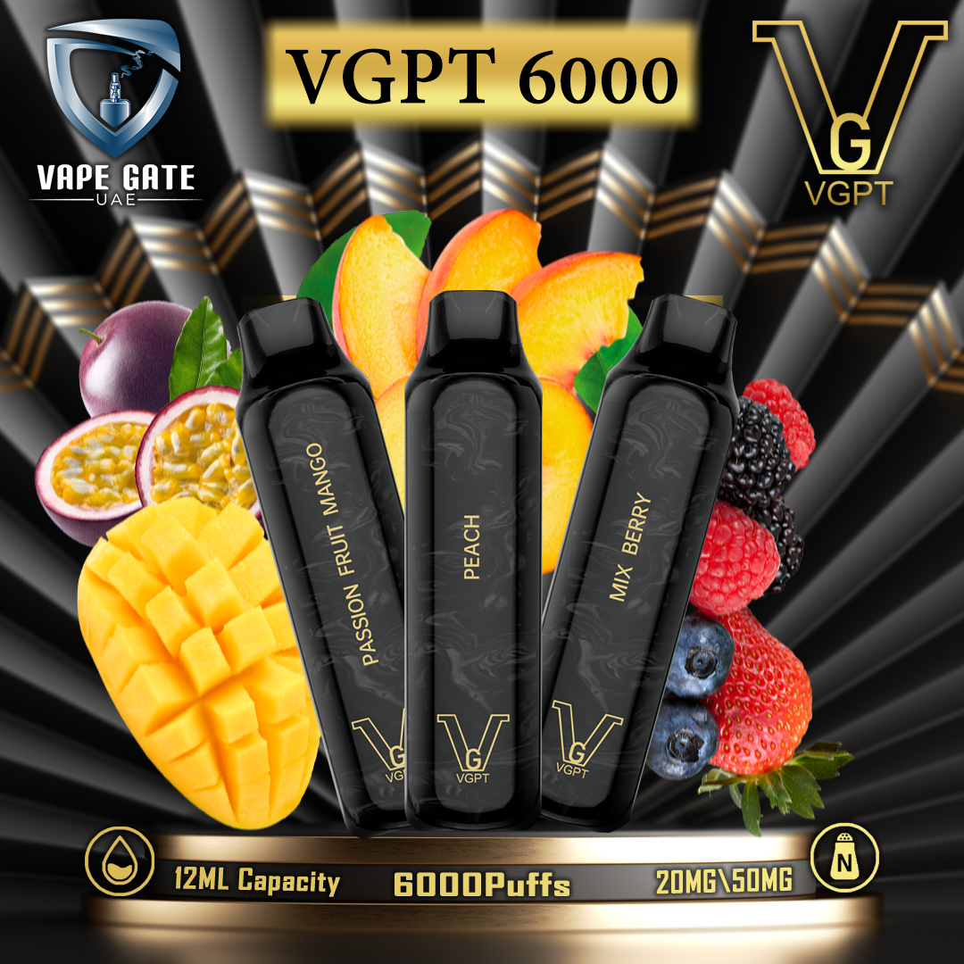 VGPT DISPOSABLE VAPE (6000 Puffs)
