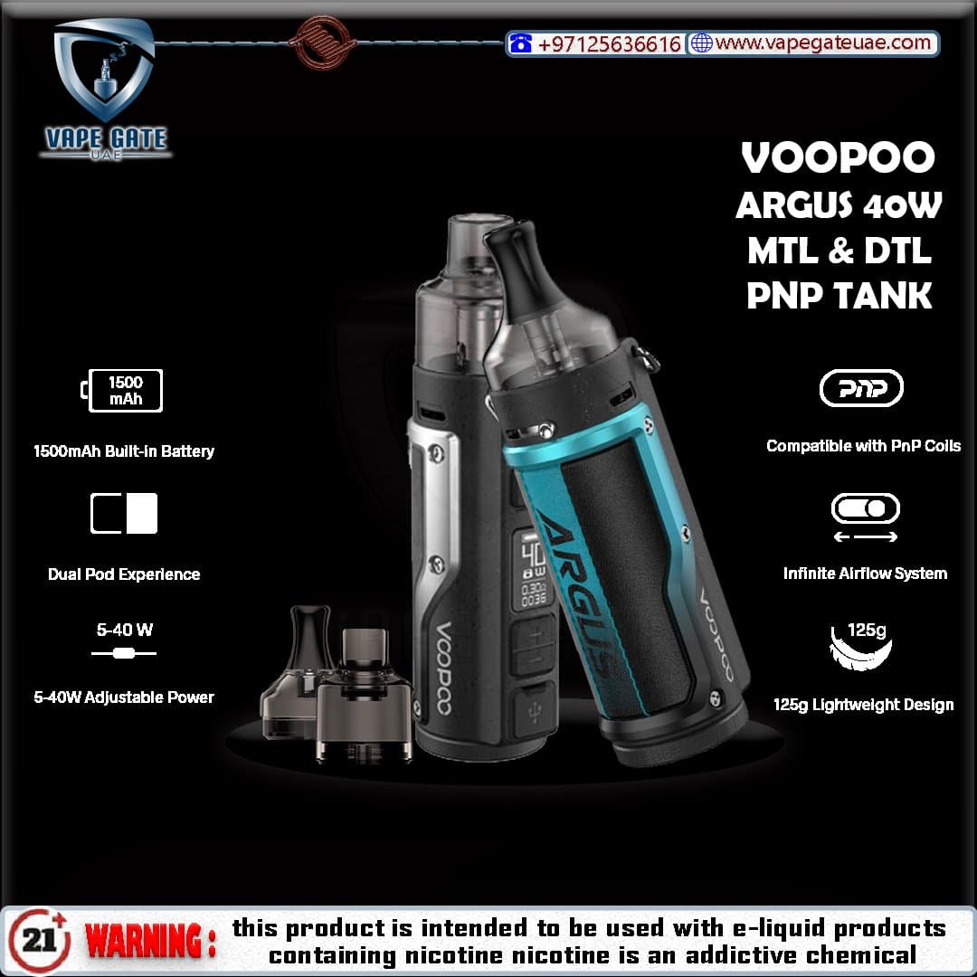VOOPOO ARGUS 40W POD KIT 1500MAH