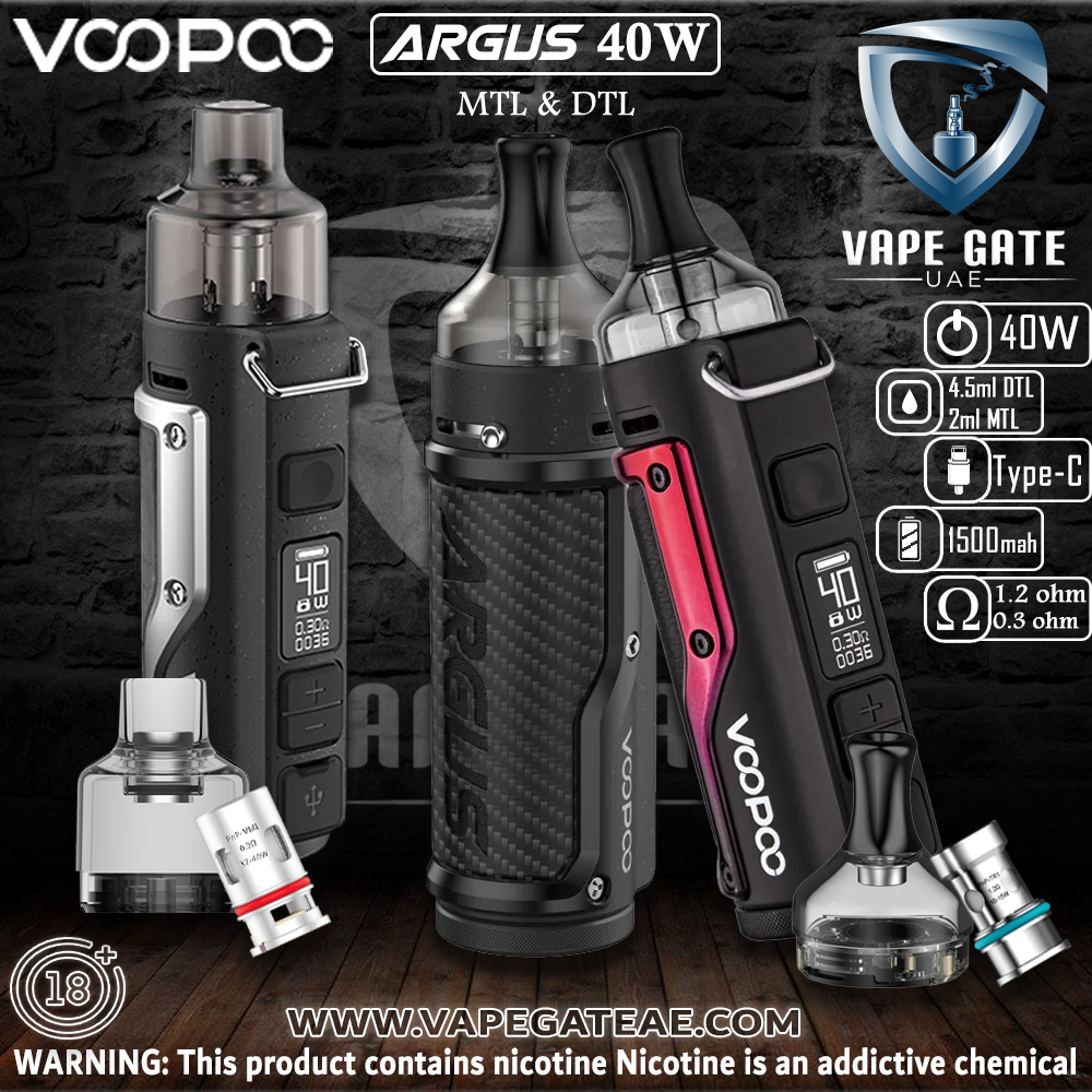 VOOPOO ARGUS 40W POD KIT 1500MAH