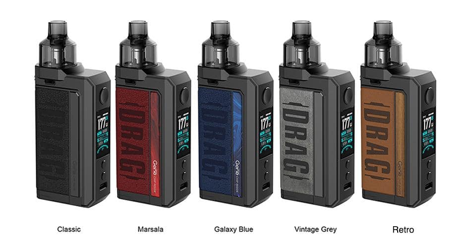 VOOPOO DRAG MAX 177W TC KIT WITH PNP TANK