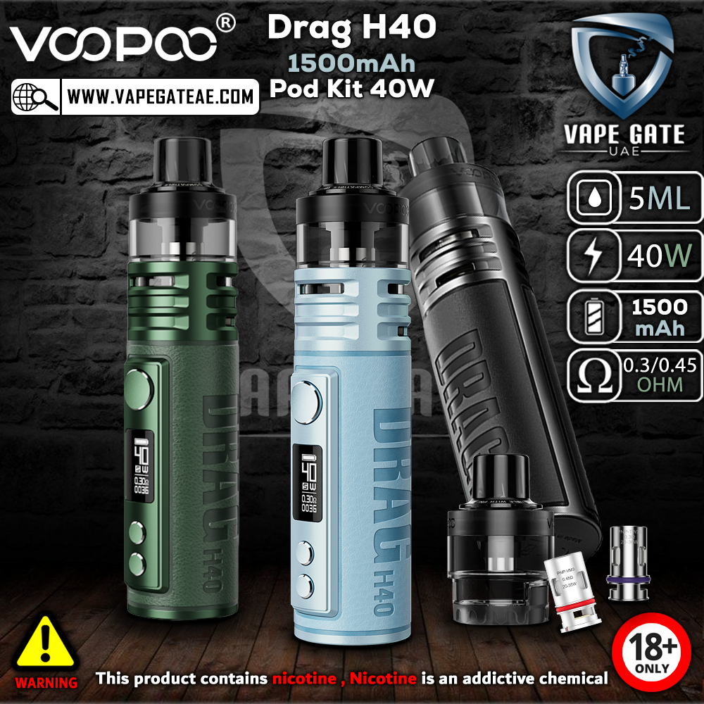 VOOPOO Drag H40 1500mAh Pod Kit (40W)