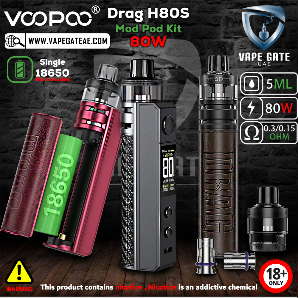 VOOPOO Drag H80S Mod Pod Kit (80W)