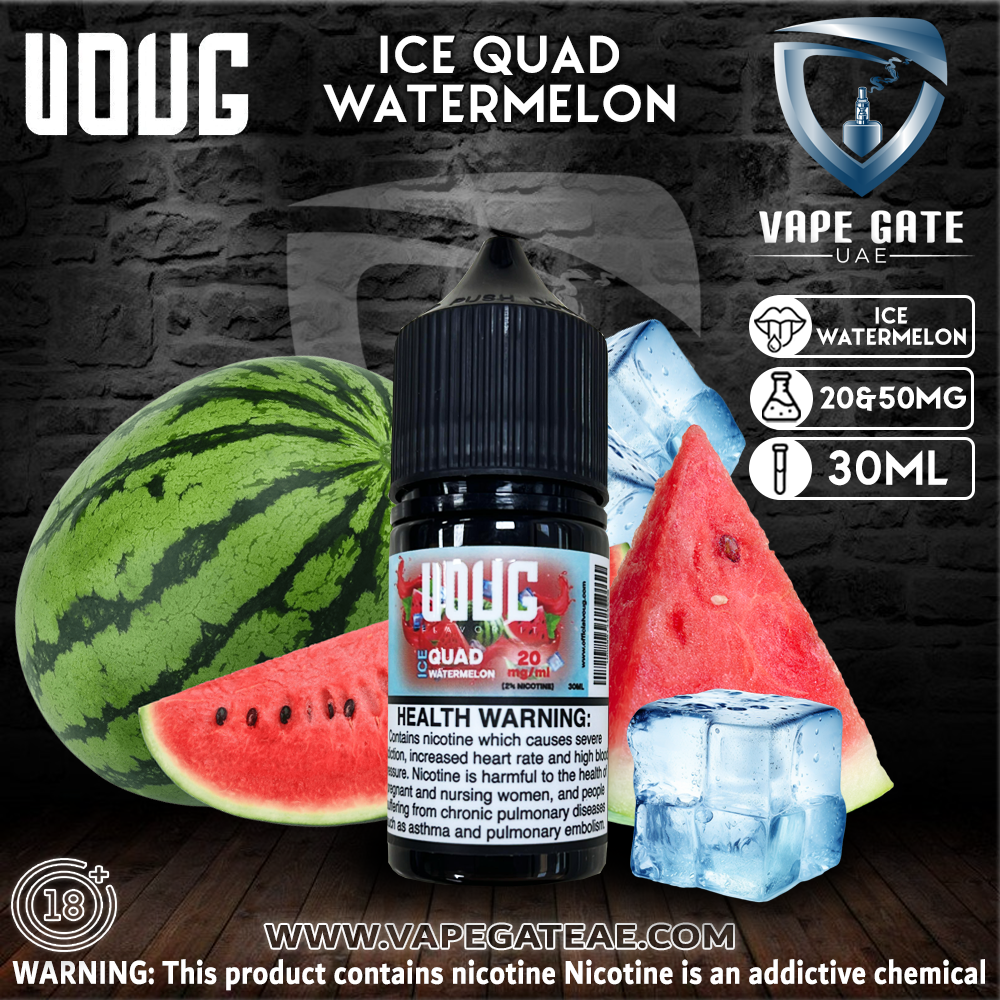 VOUG ICED QUAD WATERMELON SALTNIC 30ML