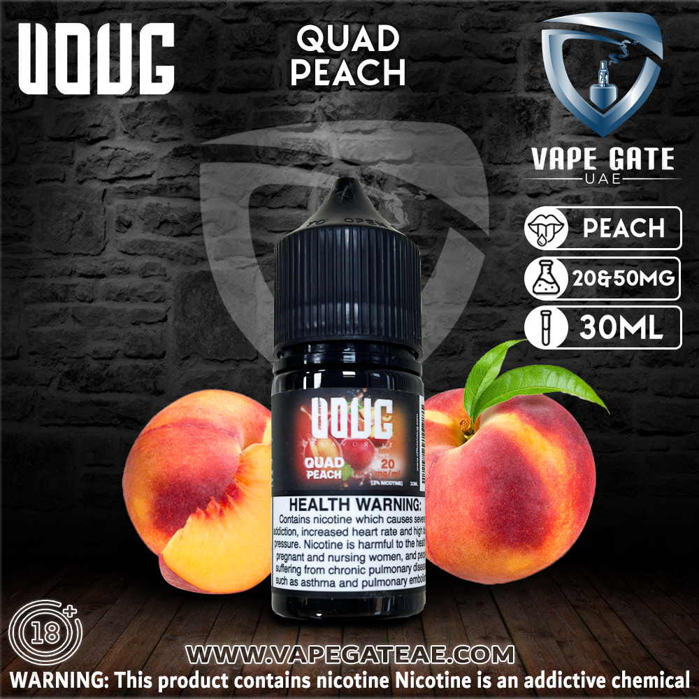 VOUG QUAD PEACH SALTNIC 30ML