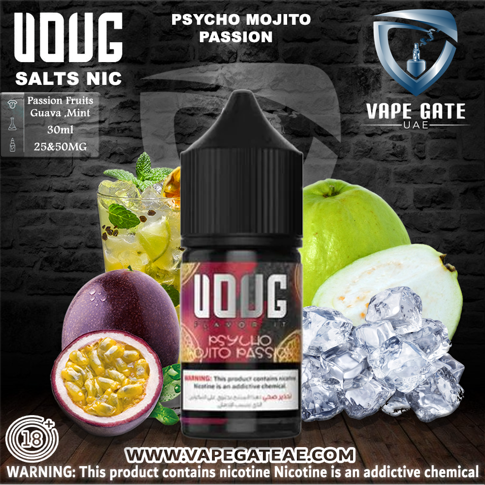 VOUG PSYCHO MOJITO PASSION SALTNIC 30ML