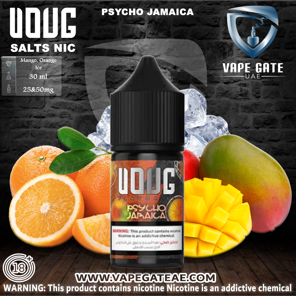 VOUG PSYCHO JAMAICA SALTNIC 30ML