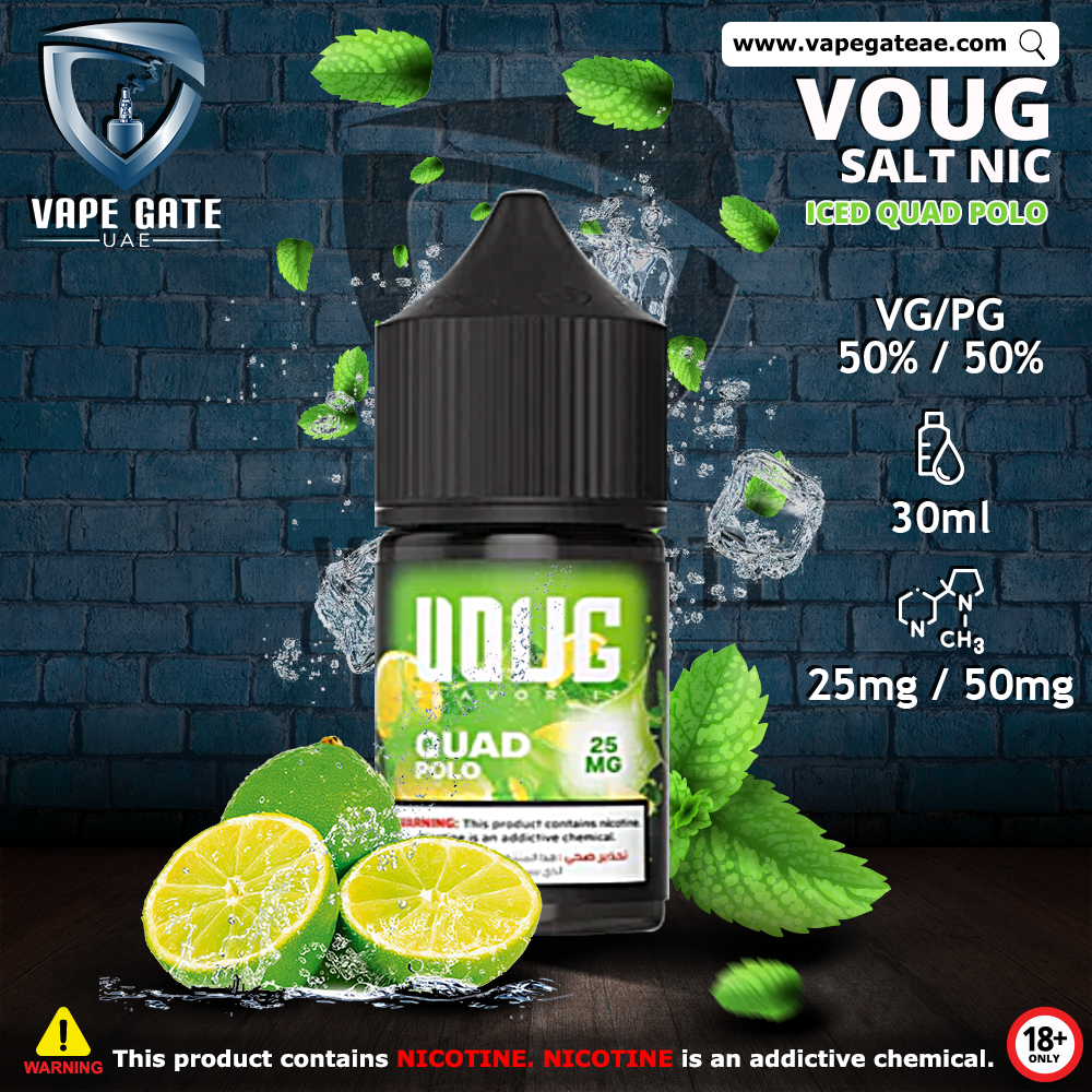 VOUG ICED QUAD POLO SALTNIC 30ML