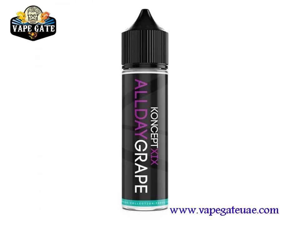 All Day Grape 60ml E liquid by Vampire Vape