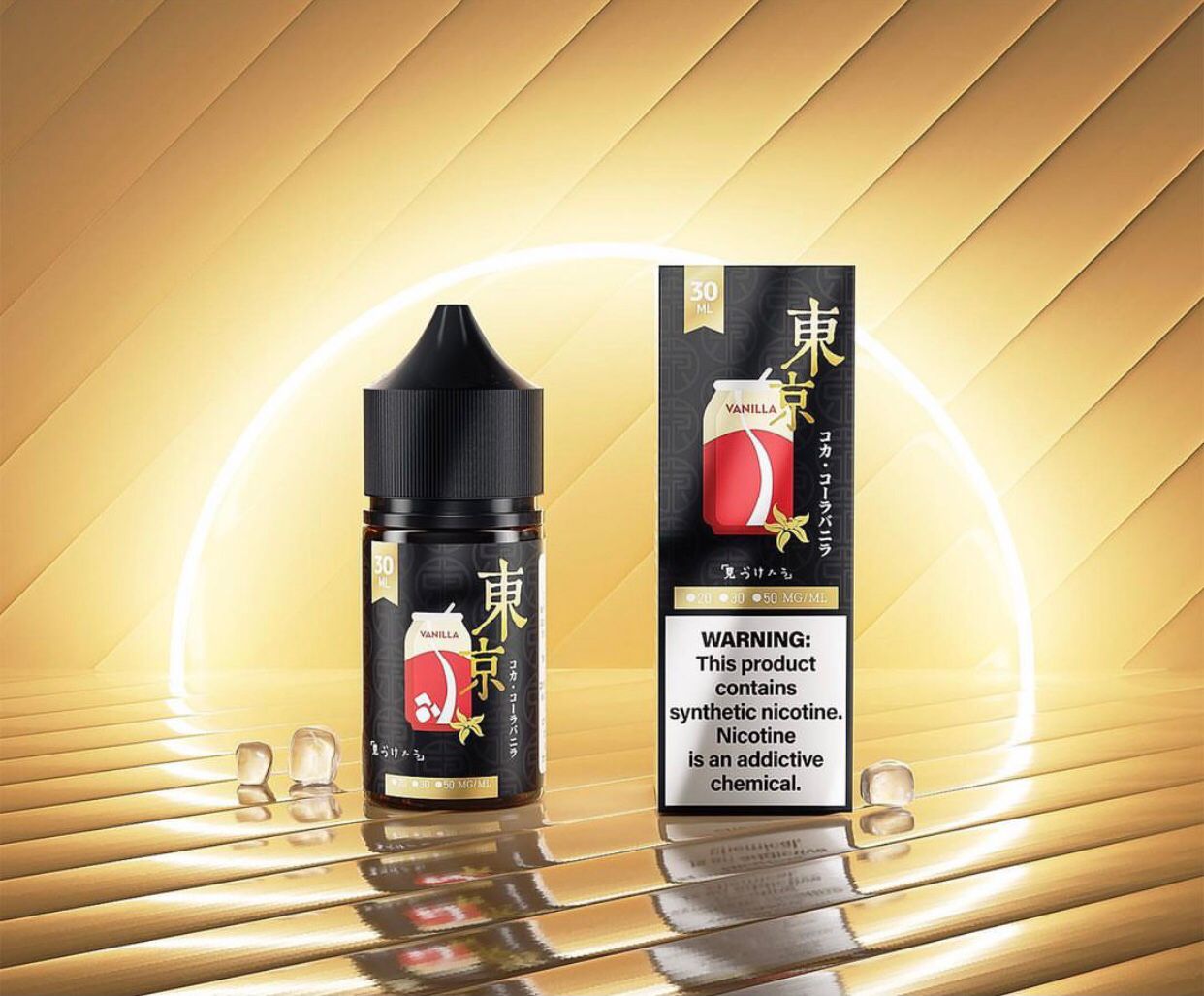 Tokyo Golden Series Vanilla Cola Saltnic 30ml