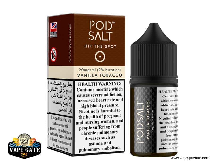 Pod Salt - Vanilla Tobacco Saltnic