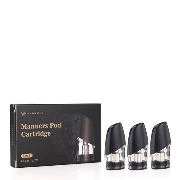 VAPEFLY MANNERS REPLACEMENT POD 2ML 3PCS