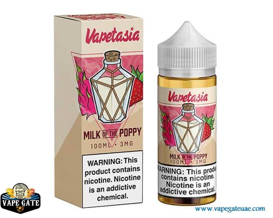 Milk of the Poppy E liquid by Vapetasia