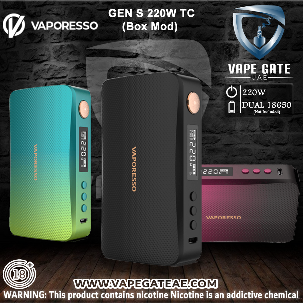 Vaporesso GEN S 220W TC Box MOD
