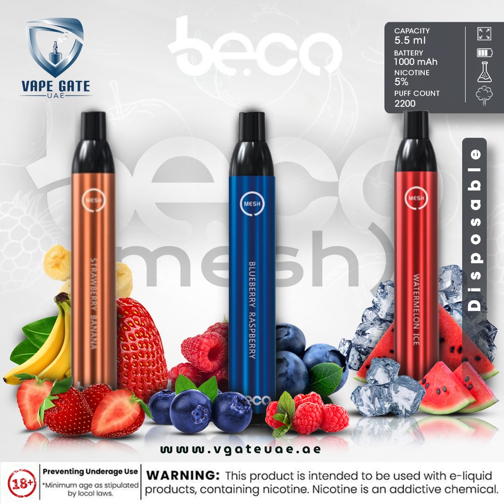 VAPTIO BECO MESH - DISPOSABLE VAPE DEVICE (2200 PUFFS)