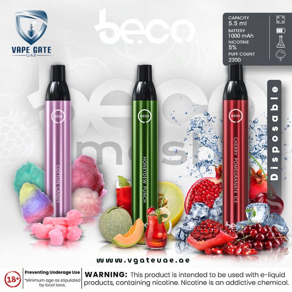 VAPTIO BECO MESH - DISPOSABLE VAPE DEVICE (2200 PUFFS)