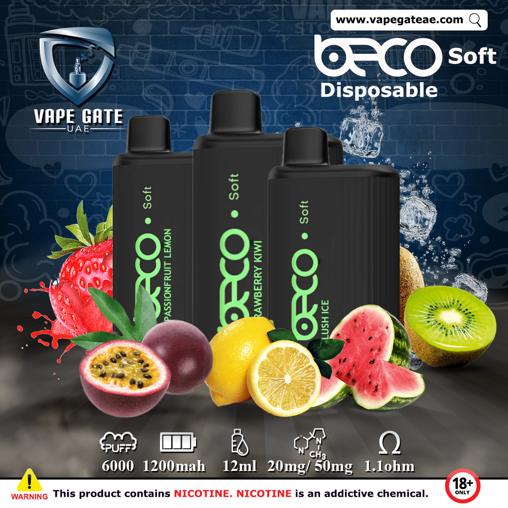 Vaptio - Beco Soft Disposable Vape 6000 Puffs