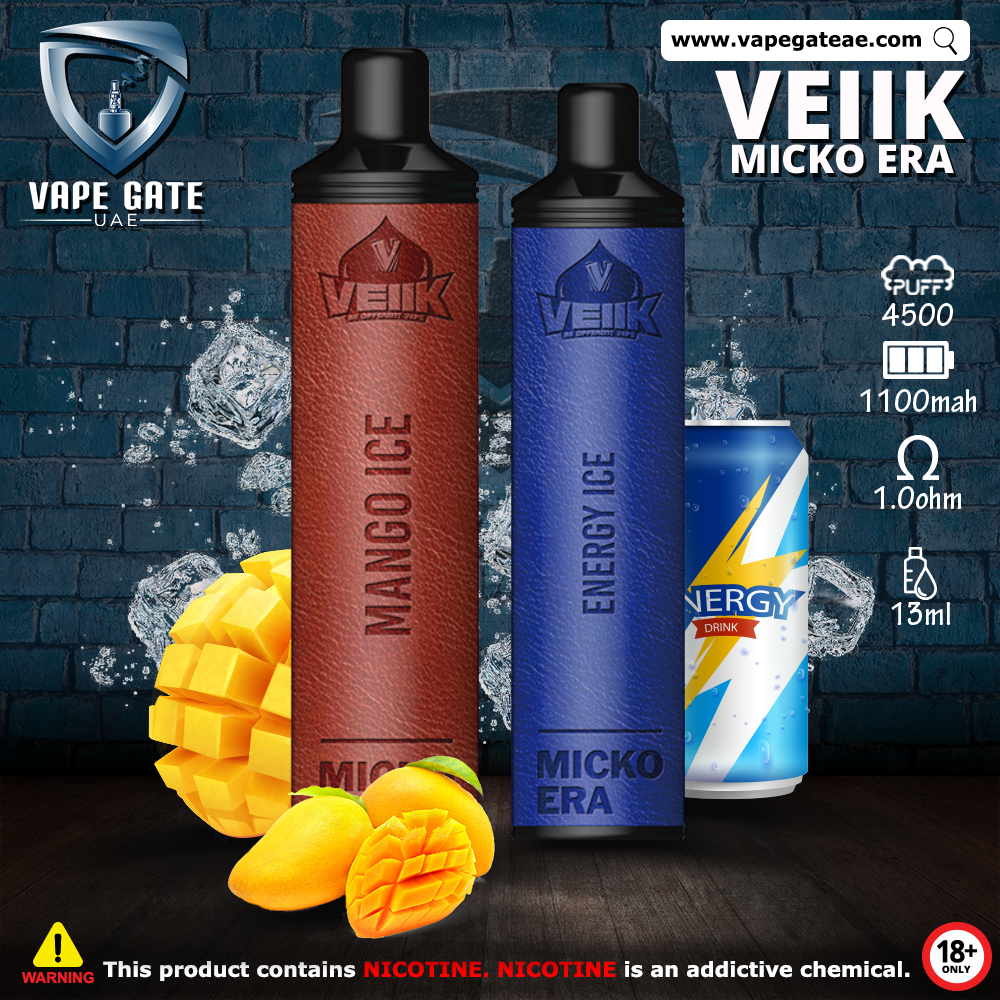 Veiik - Micko Era (BUY 2 GET 1 FREE) 4500 Puffs Disposable Vape